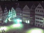 Archiv Foto Webcam Marktplatz Tübingen 23:00