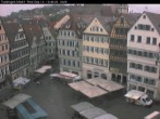 Archiv Foto Webcam Marktplatz Tübingen 08:00
