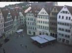 Archiv Foto Webcam Marktplatz Tübingen 13:00