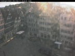 Archiv Foto Webcam Marktplatz Tübingen 07:00