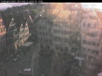 Archiv Foto Webcam Marktplatz Tübingen 08:00