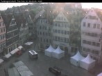 Archiv Foto Webcam Marktplatz Tübingen 07:00