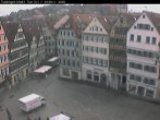 Archiv Foto Webcam Marktplatz Tübingen 08:00