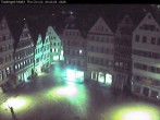 Archiv Foto Webcam Marktplatz Tübingen 23:00