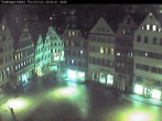 Archiv Foto Webcam Marktplatz Tübingen 19:00