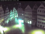 Archiv Foto Webcam Marktplatz Tübingen 23:00