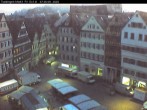 Archiv Foto Webcam Marktplatz Tübingen 05:00