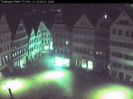 Archiv Foto Webcam Marktplatz Tübingen 01:00