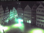 Archiv Foto Webcam Marktplatz Tübingen 01:00