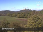 Archived image Webcam View to Wartburg Eisenach 09:00