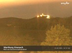 Archived image Webcam View to Wartburg Eisenach 01:00