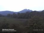 Archived image Webcam View to Wartburg Eisenach 06:00