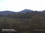 Archiv Foto Webcam Burschenschaftsdenkmal Blick zur Wartburg Eisenach 05:00