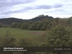 Archived image Webcam View to Wartburg Eisenach 15:00
