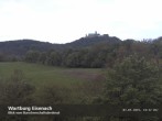 Archived image Webcam View to Wartburg Eisenach 17:00