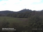 Archiv Foto Webcam Burschenschaftsdenkmal Blick zur Wartburg Eisenach 11:00