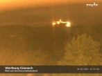 Archived image Webcam View to Wartburg Eisenach 01:00
