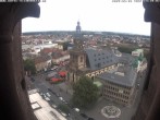 Archiv Foto Webcam Ausblick vom Dom St. Peter in Worms 13:00