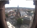 Archiv Foto Webcam Ausblick vom Dom St. Peter in Worms 09:00