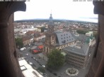 Archiv Foto Webcam Ausblick vom Dom St. Peter in Worms 11:00