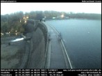 Archiv Foto Webcam Sperrmauer mit Blick auf den Möhnesee in Günne 07:00