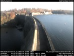 Archiv Foto Webcam Sperrmauer mit Blick auf den Möhnesee in Günne 09:00