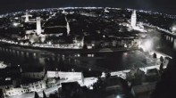 Archiv Foto Webcam Castel San Pietro - Blick auf Verona 23:00