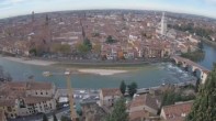 Archiv Foto Webcam Castel San Pietro - Blick auf Verona 09:00