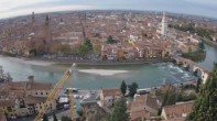 Archiv Foto Webcam Castel San Pietro - Blick auf Verona 11:00