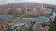 Archiv Foto Webcam Castel San Pietro - Blick auf Verona 07:00