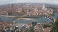 Archiv Foto Webcam Castel San Pietro - Blick auf Verona 09:00