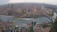 Archiv Foto Webcam Castel San Pietro - Blick auf Verona 13:00