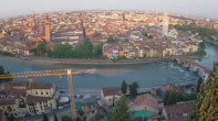 Archiv Foto Webcam Castel San Pietro - Blick auf Verona 05:00