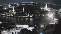 Archiv Foto Webcam Castel San Pietro - Blick auf Verona 23:00