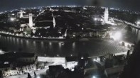 Archiv Foto Webcam Castel San Pietro - Blick auf Verona 03:00