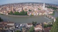 Archiv Foto Webcam Castel San Pietro - Blick auf Verona 07:00