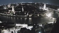 Archiv Foto Webcam Castel San Pietro - Blick auf Verona 23:00