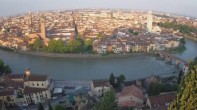 Archiv Foto Webcam Castel San Pietro - Blick auf Verona 05:00
