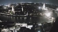 Archiv Foto Webcam Castel San Pietro - Blick auf Verona 23:00