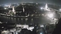 Archiv Foto Webcam Castel San Pietro - Blick auf Verona 01:00
