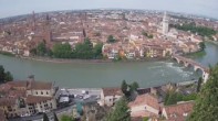 Archiv Foto Webcam Castel San Pietro - Blick auf Verona 09:00