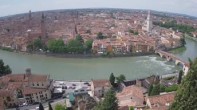 Archiv Foto Webcam Castel San Pietro - Blick auf Verona 11:00