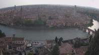 Archiv Foto Webcam Castel San Pietro - Blick auf Verona 17:00