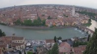 Archived image Webcam Castel San Pietro - View of Verona 17:00