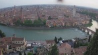 Archived image Webcam Castel San Pietro - View of Verona 19:00