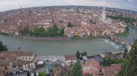 Archived image Webcam Castel San Pietro - View of Verona 09:00