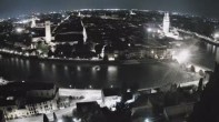 Archiv Foto Webcam Castel San Pietro - Blick auf Verona 23:00