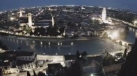 Archiv Foto Webcam Castel San Pietro - Blick auf Verona 03:00
