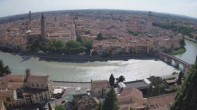 Archiv Foto Webcam Castel San Pietro - Blick auf Verona 15:00