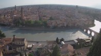 Archiv Foto Webcam Castel San Pietro - Blick auf Verona 17:00